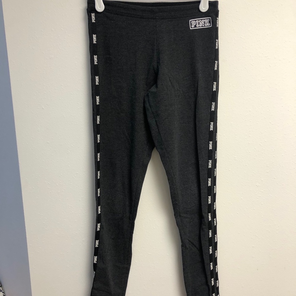 PINK gray leggings